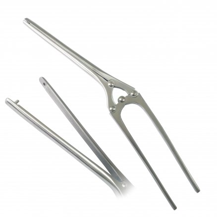 Затискач кишковий та шлунковий по Payr, без направляючого штифта. Довжина 35 см